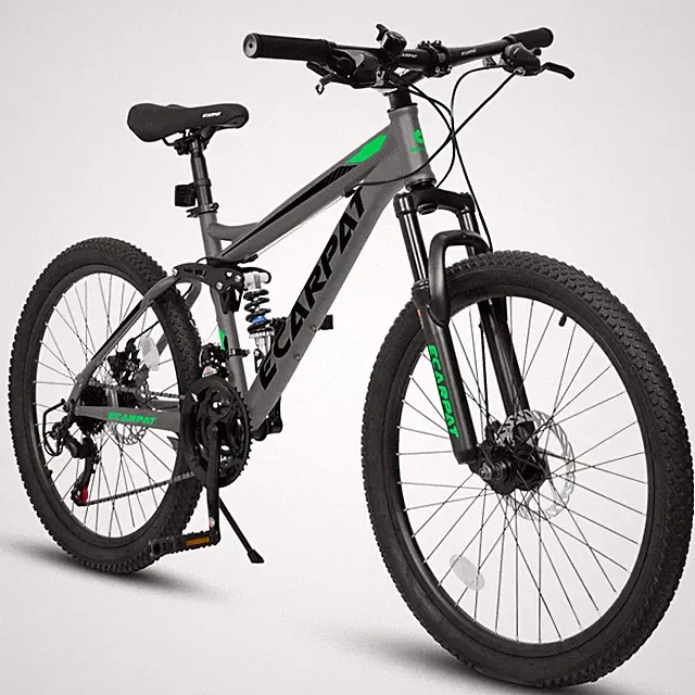 27.5" Full Suspension Mountain Bike 21-Speed Mechanical Disc Brakes