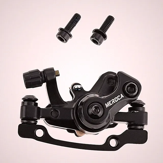 Front Caliper Aluminum Alloy Mechanical Disc Brake Fit for Fixed Gear Bicycles