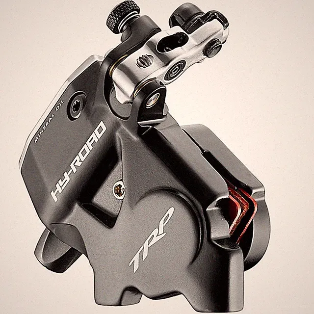 HY/RD Disc Road Brake - Mechanical/Hydraulic - Caliper Only - FlatMount - Black