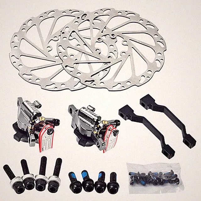 New Ultra-light Juin Tech R1 Cable Actuated Hydraulic Disc Brake Set 160mm