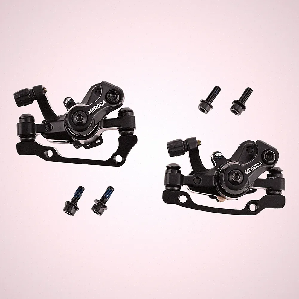 Rear &Front Caliper Aluminum Alloy Mechanical Disc Brake for Fixed Gear Bicycles