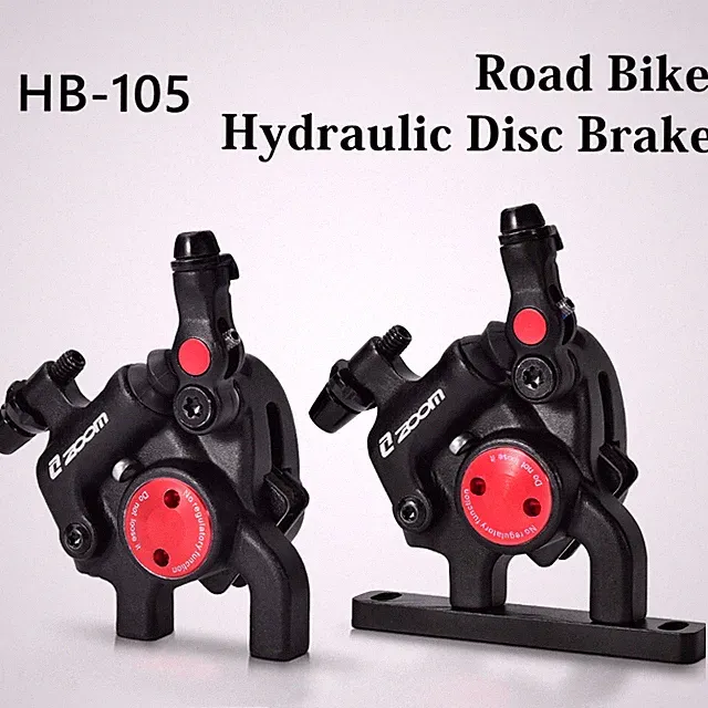 Road Bike Disc Brake Calipers Mechanical Hydraulic Line Pulling for 160mm Rotor