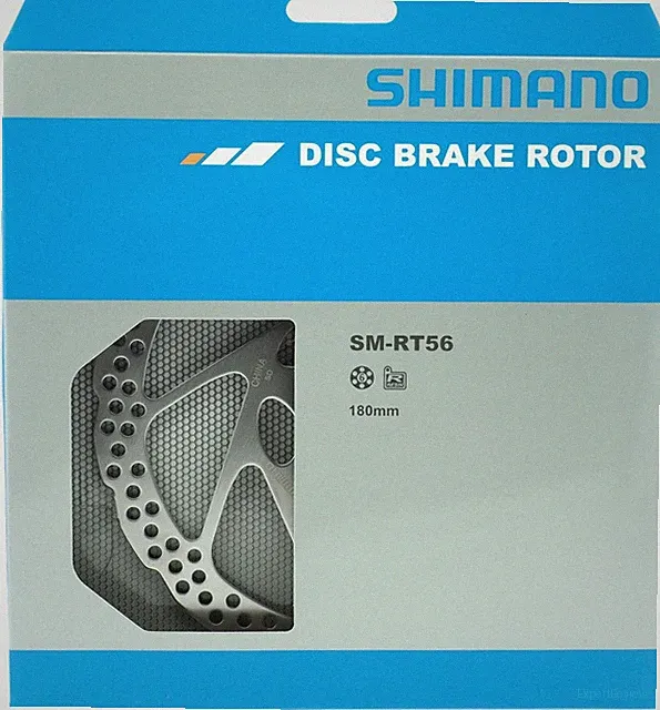 Shimano SM-RT56-M Disc Brake 180mm 6-bolt Rotor w/ Bolts & Washers, NIB