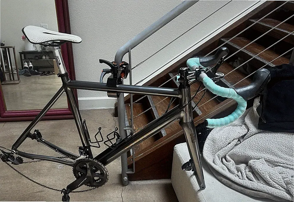 State Bicycle Co. Undefeated Road Bike 700C 54cm Gray Drop Bar Mechanical Disc