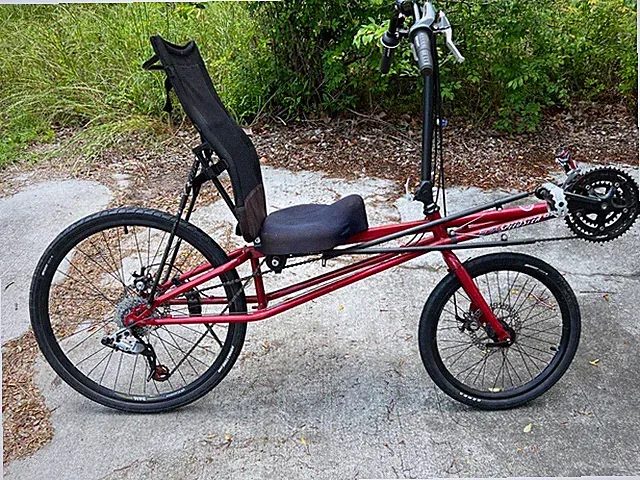 Sun Cycles EZ-Speedster CX recumbent bicycle