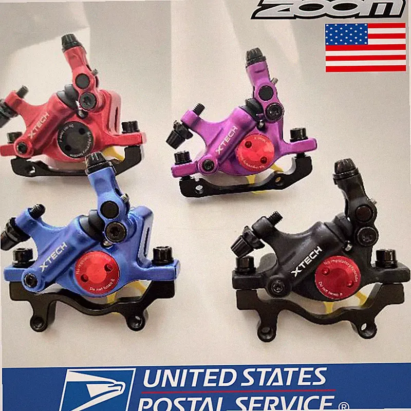 ZOOM Mechanical Oil Pressure Disc Brake Caliper MTB Bicycle Front Rear 160mm